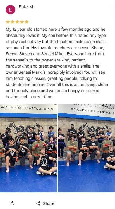 Kids MMA Classes Near Me in San Fernando Valley | House of Champions Academy